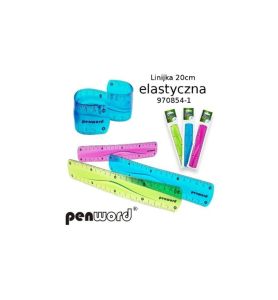 LINIJKA ELASTYCZNA 20CM 1450
