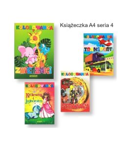 KOLOROWANKA A4 MIX 3636