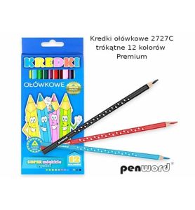 KREDKI OLOWKOWE TROJK. 12KOL 7995