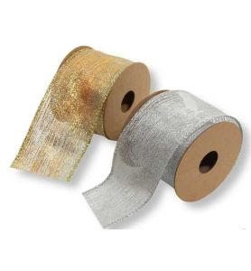 WSTAZKA OZDOB. METAL. 50MM ZLOTA/SREB 39