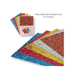 TEKTURA GLADKA A4 HOLOGRAFICZNA MIX 4626
