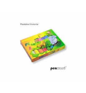 PLASTELINA 8 KOL. 8052