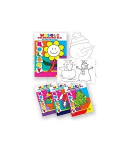 KOLOROWANKA A4 WESOLE KOLORY 3899