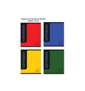 ZESZYT A7/80K KRATKA 3899