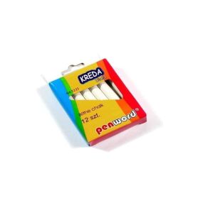 KREDA SZKOLNA BIALA 12SZT. 4452