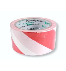 TASMA OSTRZEGAWCZA BIALO-CZERWONA 4428