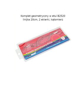KOMPLET GEOMETRYCZNY W ETUI 9416