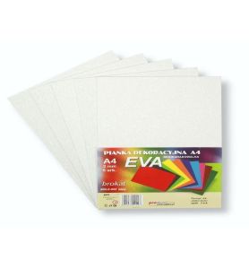 PIANKA EVA BROKAT A4 BIALA 1227