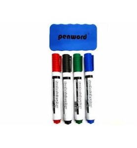 MARKERY SUCHOSCIERALNE 4KOL Z GABKA 4645