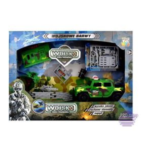 ZESTAW WOJSKOWY W PUDELKU 8865