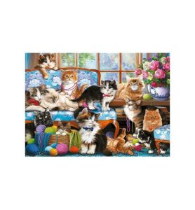 PUZZLE 500 EL KOCIA RODZINA 4254