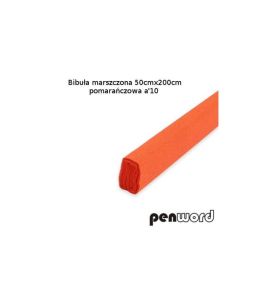 BIBULA 50x200 POMARANCZOWA a'10 8078