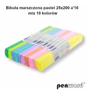BIBULA MAR. 25X200 PASTEL MIX A10 2683