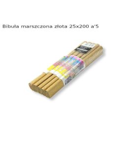 BIBULA MARSZCZONA ZLOTA 25x200 A5 8922