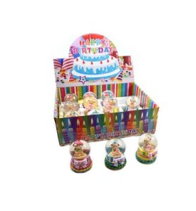 DEKORACJA MIS W SZKLANEJ KULI A12 5557