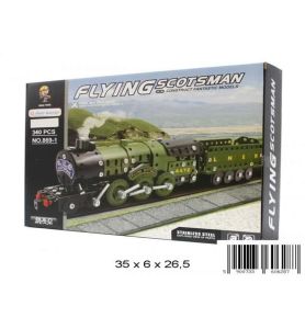 KLOCKI METALOWE KOLEJKA 340EL. 6287