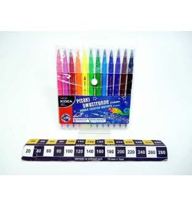 PISAKI DWUSTRONNE 12KOL KIDEA 1853