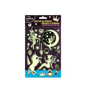 NAKLEJKI NA UBRANIA SWIECACE WROZKI 0068