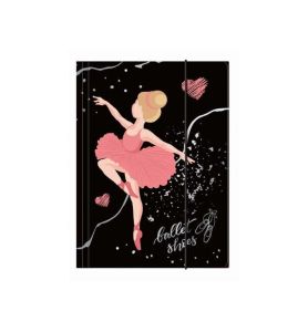 TECZKA Z GUMKA BALETNICA 6435