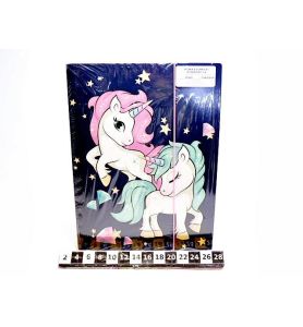 TECZKA Z GUMKA JEDNOROZEC A4 6503