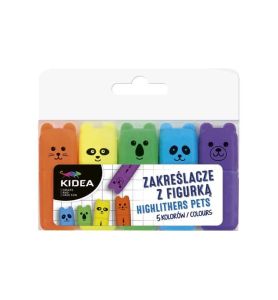 ZAKRESLACZE Z FIGURKA 5SZT. KIDEA 7357