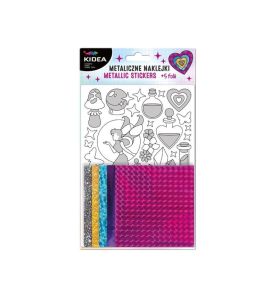 METALICZNE NAKLEJKI WROZKI 8569