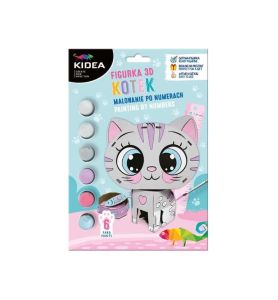 MALOWANIE PO NUMERACH KOTEK 3D 8491