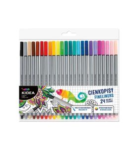 CIENKOPISY 24 KOLORY KIDEA 4314