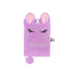 PAMIETNIK PLUSZOWY Z KLODKA UNICORN 0750