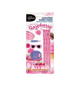 ZAPACH. GUMKI+OLOWKI MALINOWY SERNIK 587
