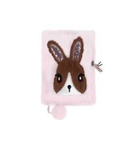 PAMIETNIK PLUSZOWY Z KLODKA KROLIK 0781