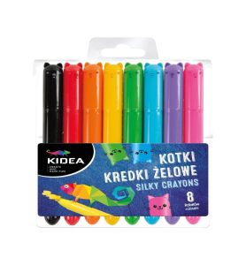 KREDKI ZELOWE 8KOL KOTKI KIDEA 6899