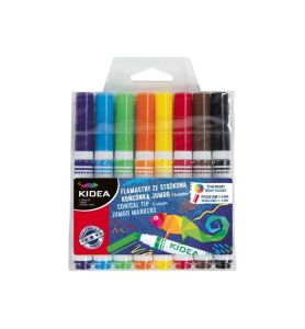 FLAMASTRY JUMBO 8KOL STOZKOWA KONC. 8097