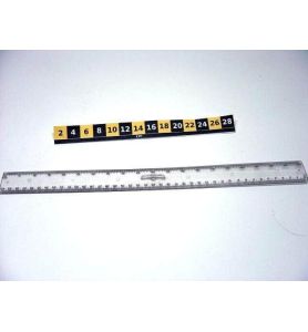 LINIJKA Z UCHWYTEM 40CM 1012