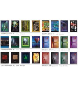 ZESZYT AKADEMICKI A4 96K KRATKA