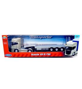 TRUCK WELLY SCANIA V8 LAWETA 1:64 1251