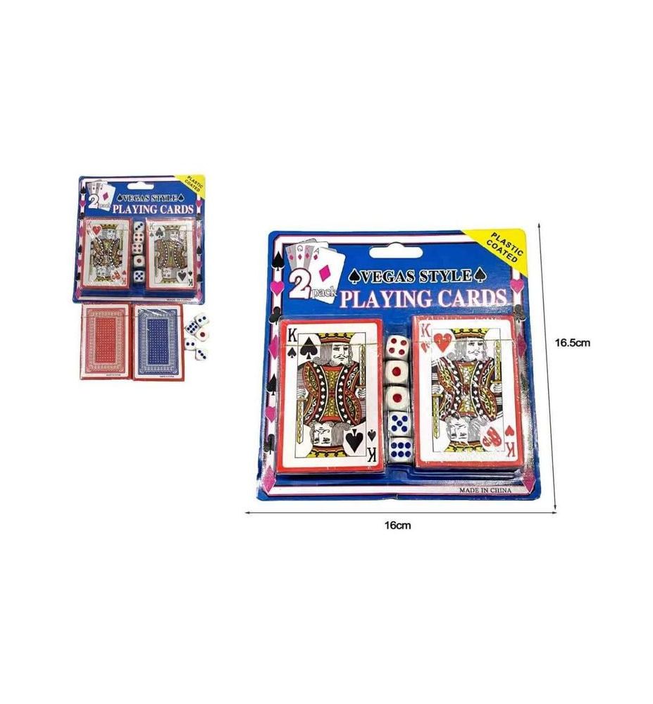 KARTY DO GRY + KOSCI BLISTER 6276