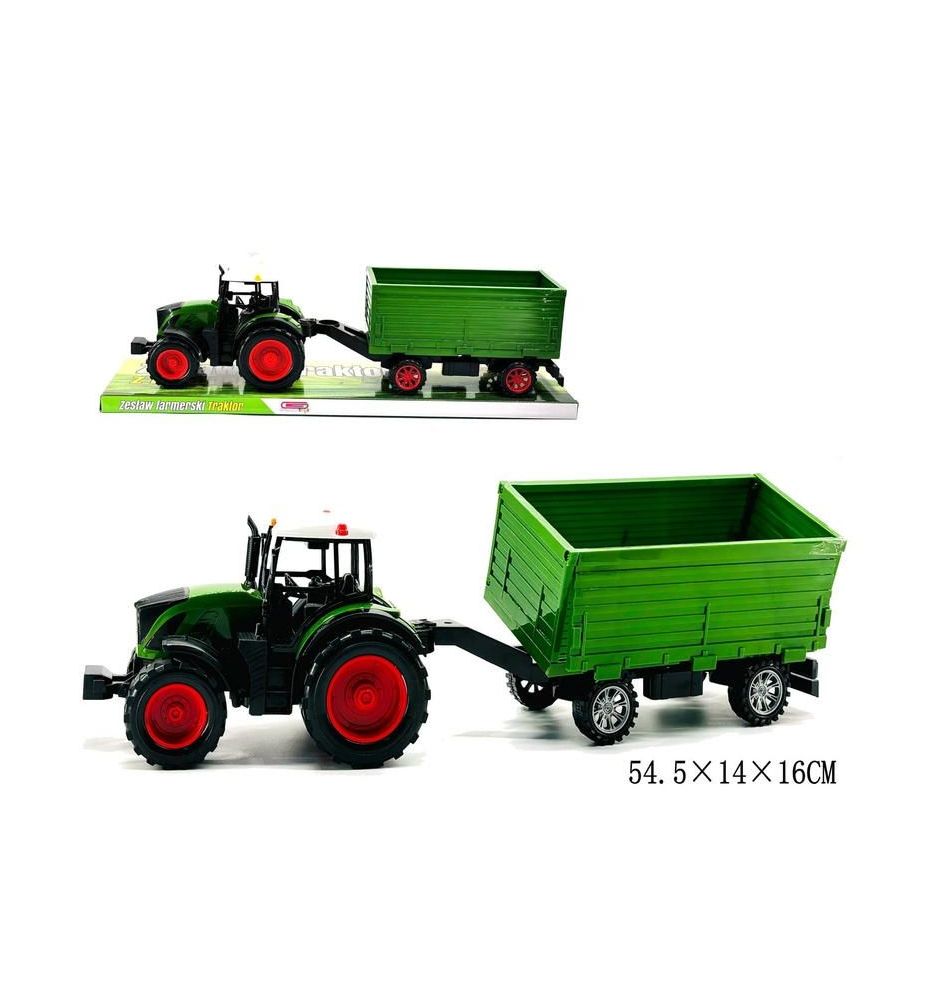 TRAKTOR Z PRZYCZEPA 50CM 1943