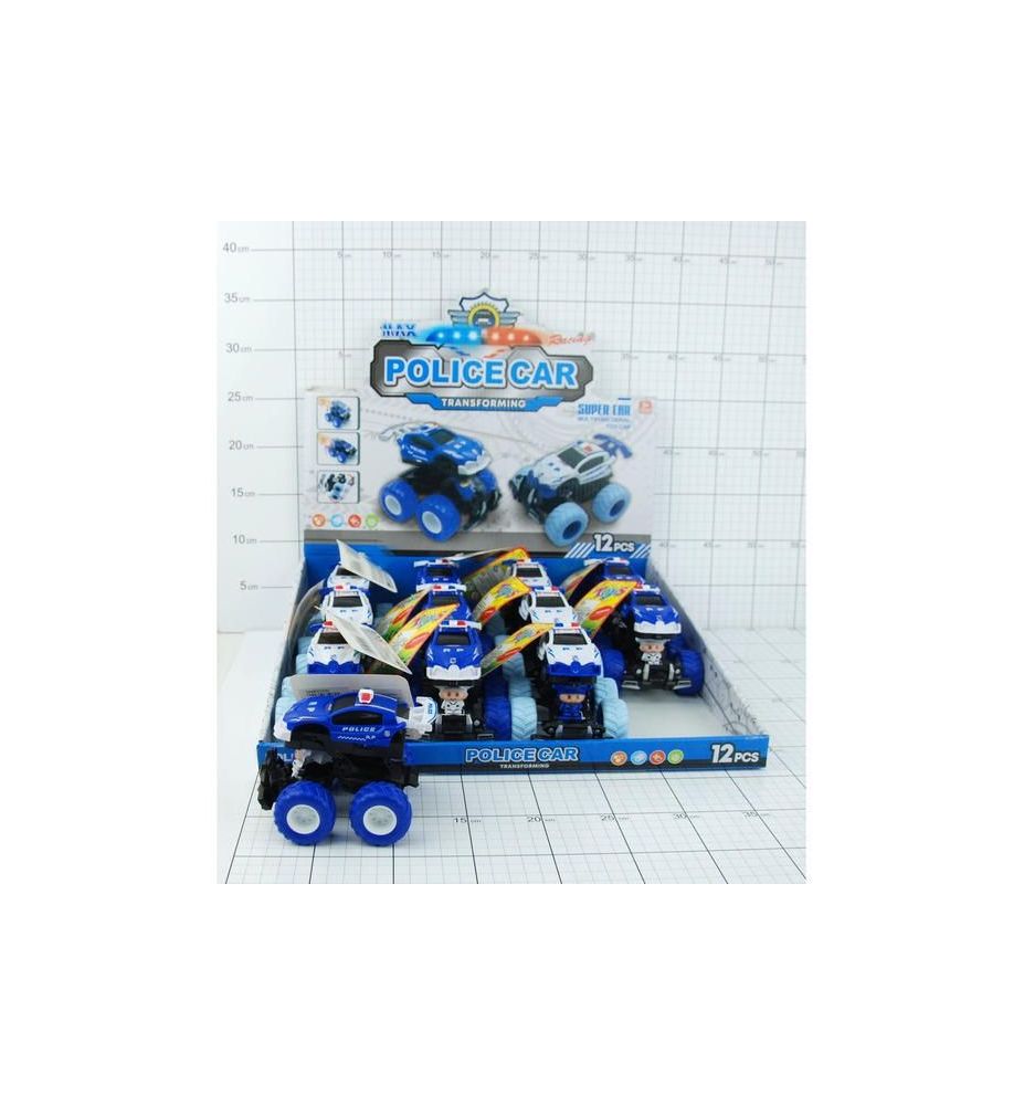 SAMOCHOD POLICYJNY DUZE KOLA A12 9694