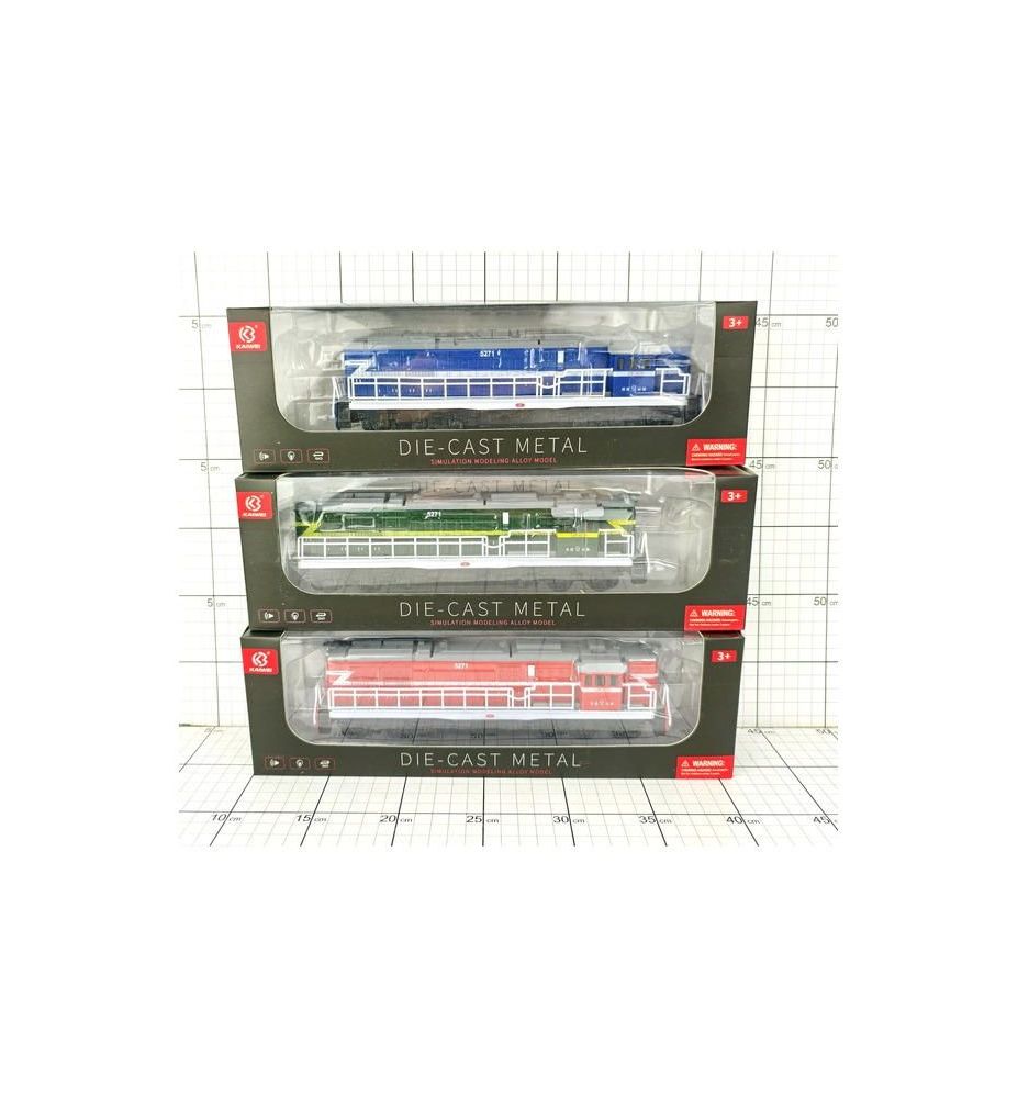 LOKOMOTYWA METAL NA BATERIE 6572