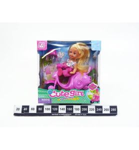 LALKA CUTE GIRL NA MOTORZE 5585