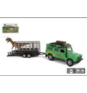 LAND ROVER PRZYCZEPA Z DINOZAUREM 0759