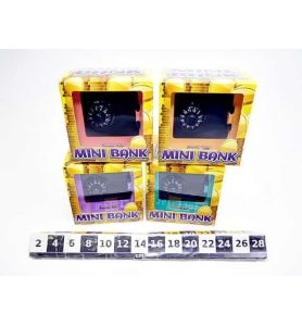 SKARBONKA SEJF 9X9CM 1066