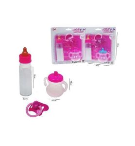 BUTELKI 2SZT SMOCZEK DLA LALEK 8553