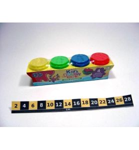 MASA PLASTYCZNA 4 TUBY 0130