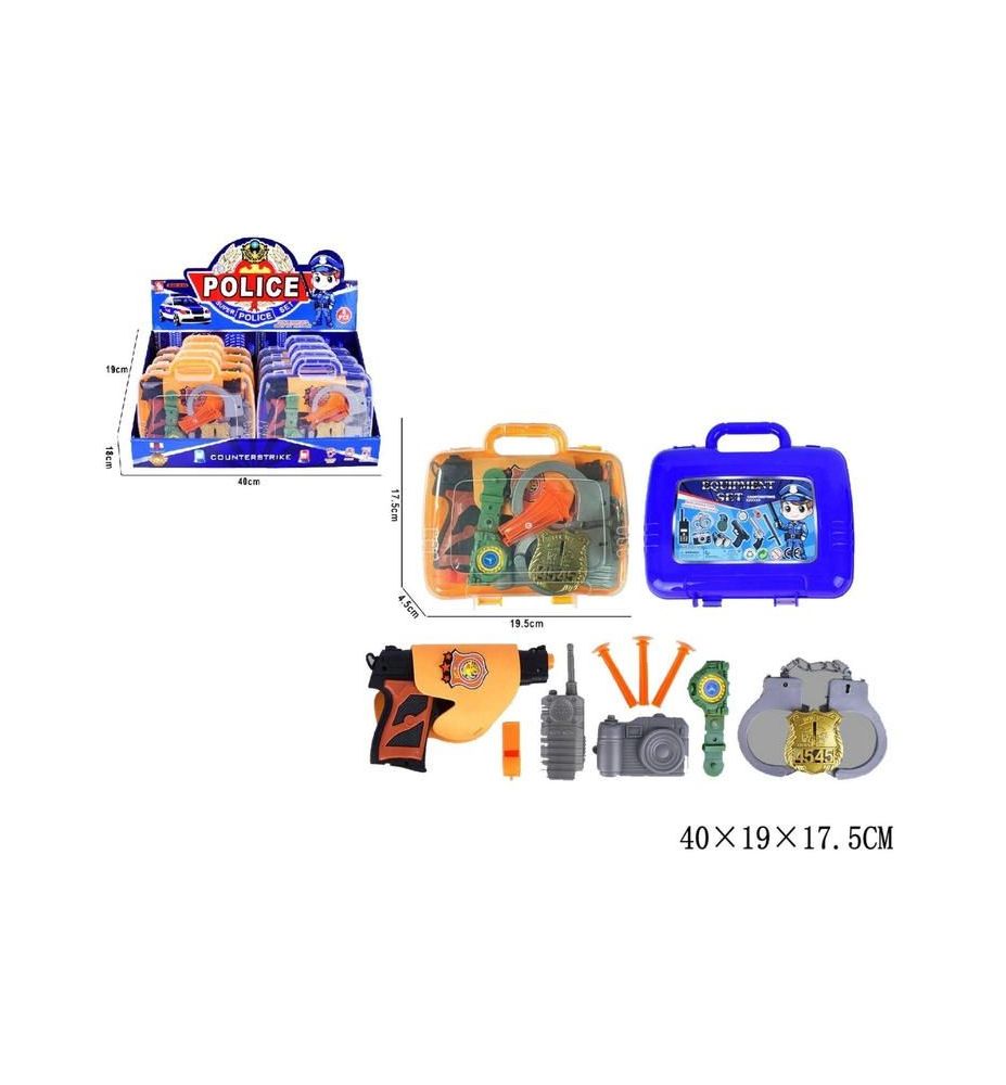 ZESTAW POLICYJNY W WALIZCE A8 3121