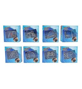 PUZZLE METALOWE MAGIC 5-7CM 8RODZ. 5413