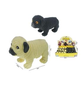 MOPS Z GROSZKIEM 10CM 2KOL. A24 4920