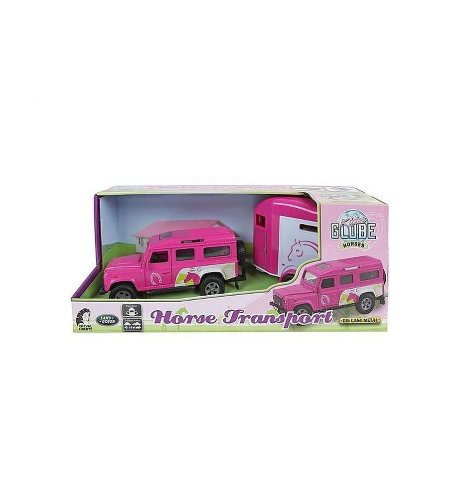 LAND ROVER Z PRZYCZEPA KONIE 4418