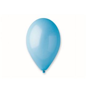 BALON PASTEL BLEKITNY 21CM 100SZT 0913